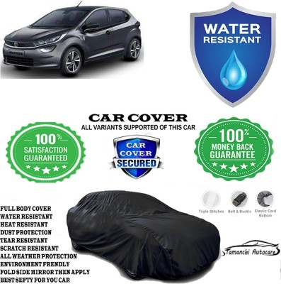 Tamanchi Autocare Car Cover For Tata Altroz XM Petrol(Black)