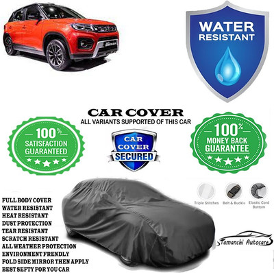 Tamanchi Autocare Car Cover For Maruti Suzuki Vitara Brezza(Grey)
