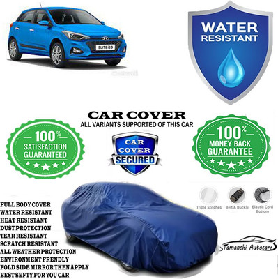 Tamanchi Autocare Car Cover For Hyundai Elite i20(Blue)