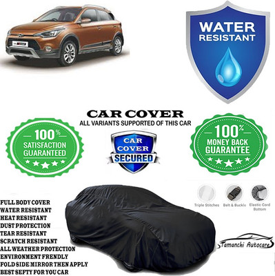 Tamanchi Autocare Car Cover For Hyundai i20 Active S Petrol(Black)