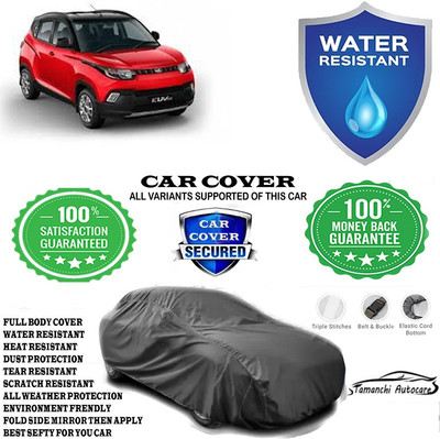 Tamanchi Autocare Car Cover For Mahindra KUV100 NXT G80 K2 Petrol(Grey)