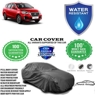 Tamanchi Autocare Car Cover For Datsun GO Plus T Option(Grey)