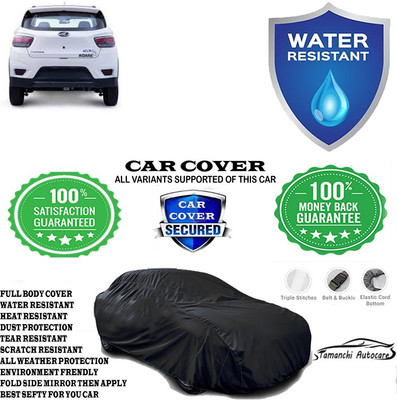 Tamanchi Autocare Car Cover For Mahindra KUV100 NXT G80 K8(Black)