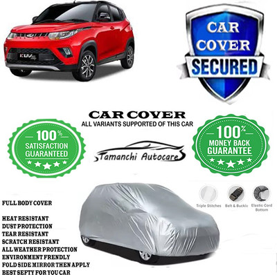 Tamanchi Autocare Car Cover For Mahindra KUV100 mFALCON G80 K6 5str(Silver)
