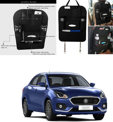 PRTEK Universal Car String Bag Car Seat Side Storage Net Bag Mesh Organizer 389 Car Storage Bag(1 L)