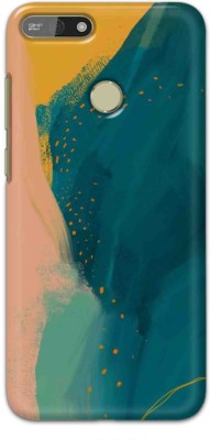 NDCOM Back Cover for Honor 7A Color Pattern Printed(Multicolor, Hard Case, Pack of: 1)