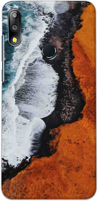NDCOM Back Cover for Asus ZenFone Max Pro M2 Ocean Beach Wave Printed(Multicolor, Hard Case, Pack of: 1)