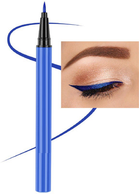 tanvi27 Blue color liquid sketch eyeliner waterproof, non transfer eyeliner 1.5 g(blue)