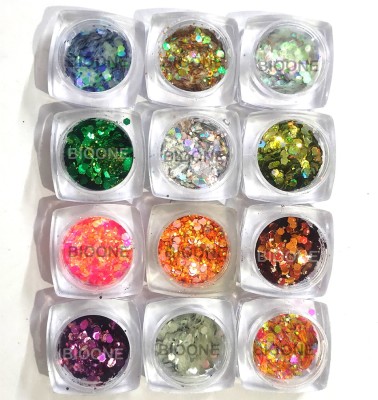 BIOONE Chunky Eyeshadow Mix Glitter 18 g(Multicolor)