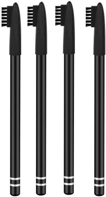 JANOST Jet Black Perfect Eyebrow Pencil waterproof(Black)