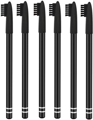 JANOST WATERPROOF MATTE FINISH SOFT CURLING SHAPE EYEBROW PENCIL(BLACK)