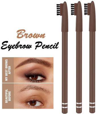 JANOST Matte Eye Makeup Accessories Brow Pencil(Brown)