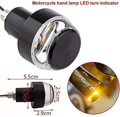 MegaValue Front LED Indicator Light for Universal For Bike Universal For Bike(Yellow)