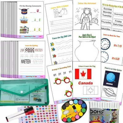 Learning is Fun My Activity kit(Multicolor)