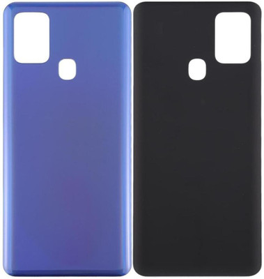Kraze4blaze Samsung Galaxy A21s (With Proper Logo) Back Panel(Blue)