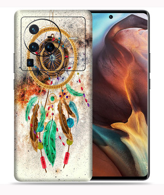 WeCre8 Skin's Vivo X80 Pro 5G Mobile Skin(Dream Catcher Multicolor Mobile Skin With Cleaning Wipes)