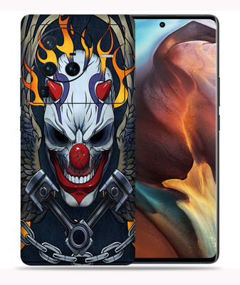 WeCre8 Skin's Vivo X80 Pro 5G Mobile Skin(Devil Illustrate Multicolor Mobile Skin With Cleaning Wipes)