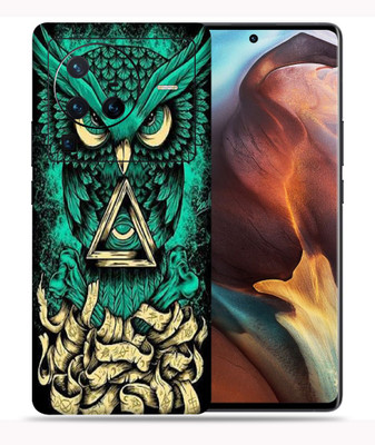 SkinoMania X80 Pro-5G Mobile Skin(Multicolour Angry Owl)