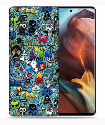 SkinoMania X80 Pro-5G Mobile Skin(Multicolour Dang)
