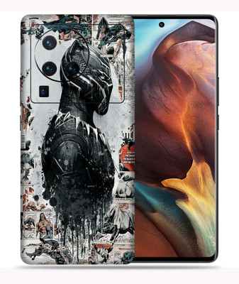 SkinoMania X80 Pro-5G Mobile Skin(Multicolour Comic Panther)