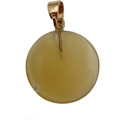 uniqueitems pendant & locket Onyx Brass Pendant