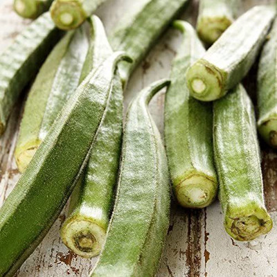 VibeX ® XLR-526 Okra Seeds - Clemson Spineless Seed(100 per packet)