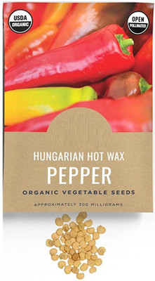 CYBEXIS XLR-91 - Hungarian Hot Wax Chilli - (1350 Seeds) Seed(1350 per packet)