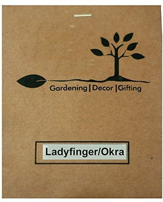 CYBEXIS LX-98 - Organic Desi Okra Varsha - (450 Seeds) Seed(450 per packet)
