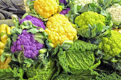 VibeX ® VMR-55 Cauliflower Mix of 5 Varieties Seeds Seed(200 per packet)