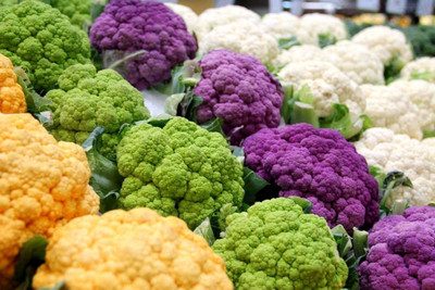 CYBEXIS VXI-2 - Colorful Cauliflower Mix of 5 Varieties - (1350 Seeds) Seed(1350 per packet)