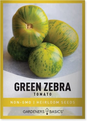VibeX GBPUT-27 - Green Zebra Tomato - (1350 Seeds) Seed(1350 per packet)