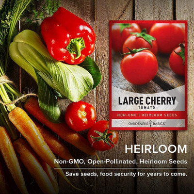 VibeX ® XXL-396 Large Cherry Tomato Seeds Seed(200 per packet)