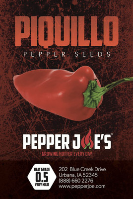 VibeX ® XLR-821 Piquillo Pepper Chilli Seeds Seed(200 per packet)