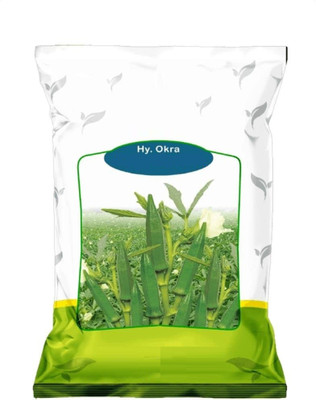 CYBEXIS LX-47 - Lady Finger / Bhindi - (1350 Seeds) Seed(1350 per packet)
