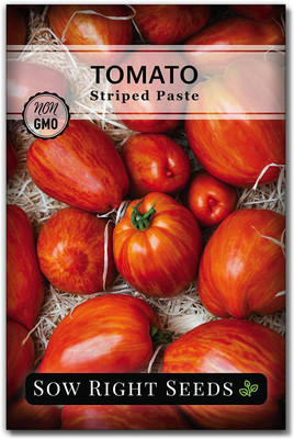 CYBEXIS XLR-40 - Striped Paste Tomato - (150 Seeds) Seed(150 per packet)