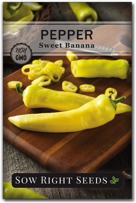 VibeX LXI-5 - Sweet Banana Pepper Chilli - (450 Seeds) Seed(450 per packet)