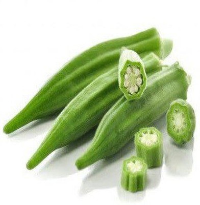 Biosnyg Okra (Lady Finger - Bhindi) Vegetable Seed(100 per packet)