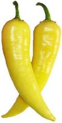 VibeX HUA-48 - Banana Pepper Chilli - (450 Seeds) Seed(450 per packet)