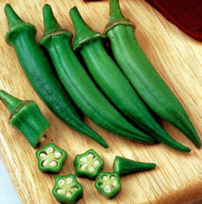 VibeX ® VMR-546 Clemson Spineless, Heirloom Okra Seed Seed(100 per packet)