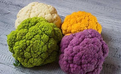 CYBEXIS KGF -37 - Cauliflower F1 Hybrid (Mixed) - (150 Seeds) Seed(150 per packet)