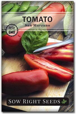 CYBEXIS NBIR-42 - San Marzano Tomato - (150 Seeds) Seed(150 per packet)