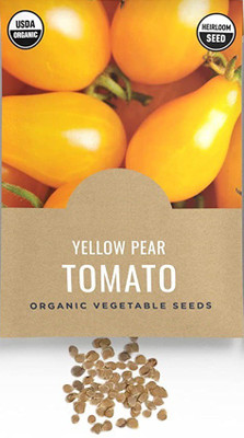 VibeX GBPUT-95 - Yellow Pear Tomato - (1350 Seeds) Seed(1350 per packet)