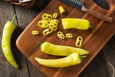 CYBEXIS HUA-14 - Sweet Banana Pepper Chilli - (150 Seeds) Seed(150 per packet)