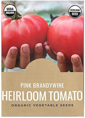 VibeX HUA-99 - Hybrid Pink Brandywine Tomato - (1350 Seeds) Seed(1350 per packet)