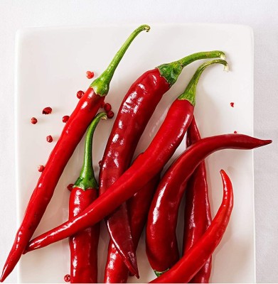 CYBEXIS LX-47 - Red Cayenne Chilli Pepper - (150 Seeds) Seed(150 per packet)