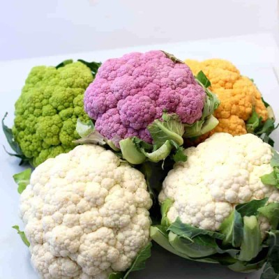 VibeX NDIR-34 - Cauliflower Mix of 5 Varieties - (150 Seeds) Seed(150 per packet)