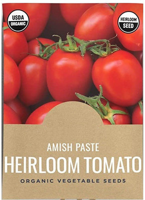 CYBEXIS TLX-7 - Hybrid Amish Paste Tomato - (1350 Seeds) Seed(1350 per packet)