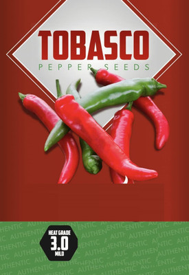 WILLVINE LXI-590 Certified Tabasco Pepper Chilli Seeds Seed(200 per packet)