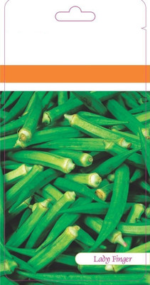 CYBEXIS XLR-40 - Okra Kavya F1 Hybrid - (1350 Seeds) Seed(1350 per packet)