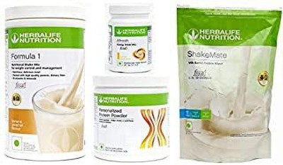 HERBALIFE Formula 1 shake Mango, shakemate, protein 200gm, lemon Protein Shake(1500 g, Banana ginger)